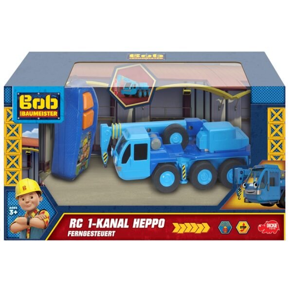 Camion Dickie Toys Bob Constructorul Lofty Cu Telecomanda - Imagine 5