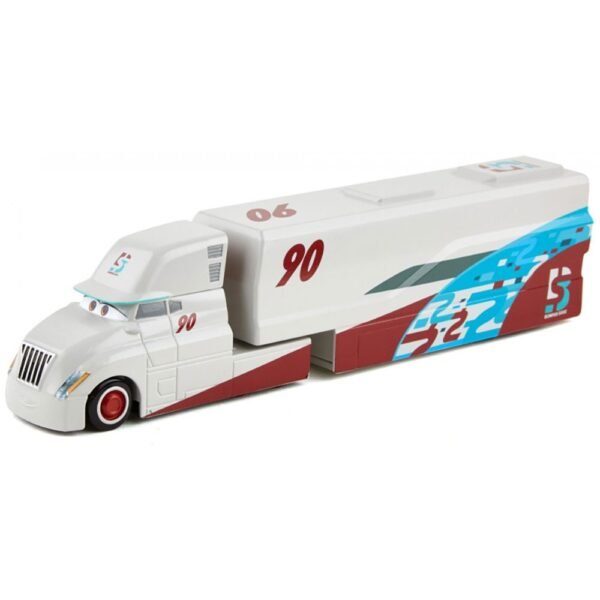 Camion Disney Cars By Mattel Ponchy Wipeout Hauler Din Metal