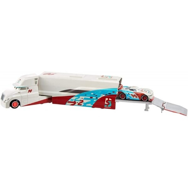 Camion Disney Cars By Mattel Ponchy Wipeout Hauler Din Metal - Imagine 2