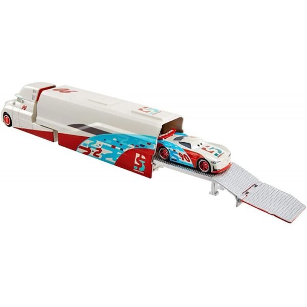 Camion Disney Cars By Mattel Ponchy Wipeout Hauler Din Metal - Imagine 3