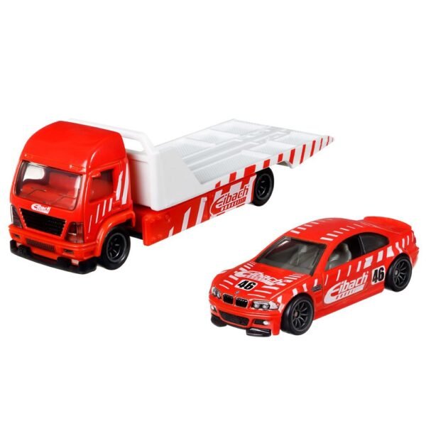 Camion Hot Wheels By Mattel Car Culture Aero Lift Cu Masina Bmw M3 E46