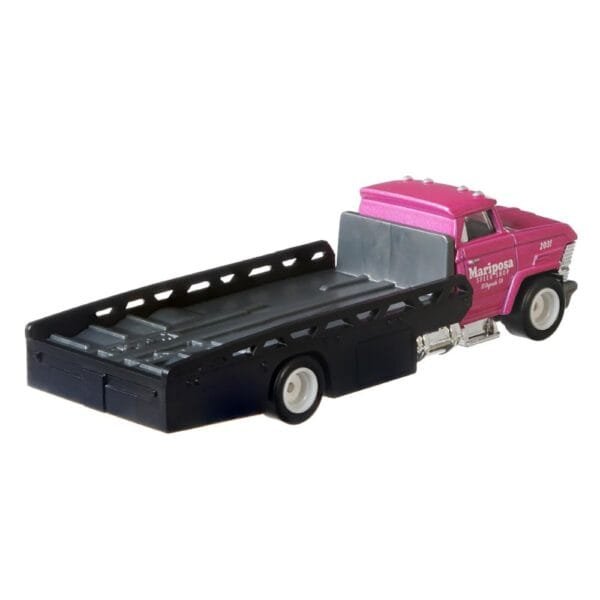 Camion Hot Wheels By Mattel Car Culture Horizon Hauler Cu Masina Dodge Dart - Imagine 4