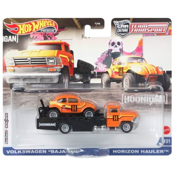 Camion Hot Wheels By Mattel Car Culture Horizon Hauler Cu Masina Volkswagen Baja Bug - Imagine 2