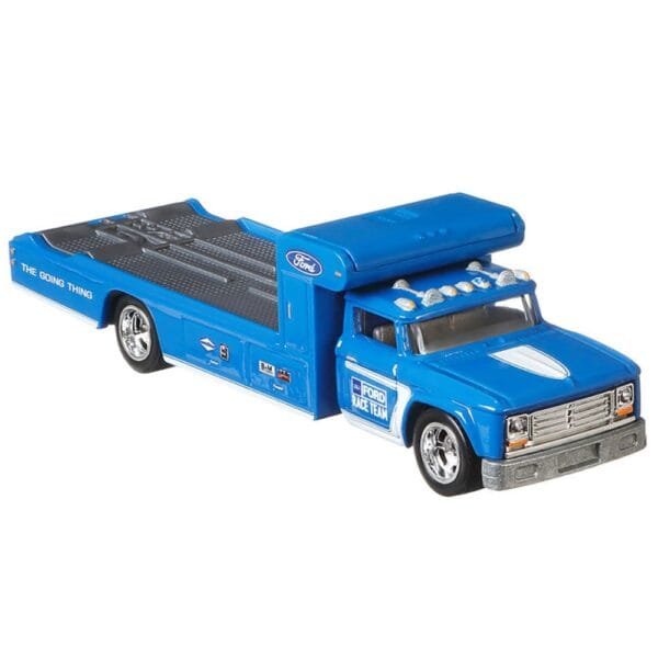 Camion Hot Wheels By Mattel Car Culture Retro Rig Cu Masina Ford Mustang Boss 302 - Imagine 4