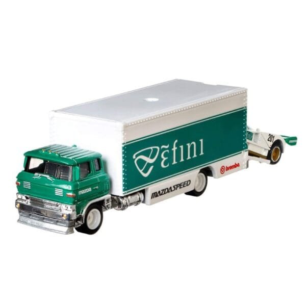 Camion Hot Wheels By Mattel Car Culture Sakura Sprinter Cu Masina Mazda 787B - Imagine 2