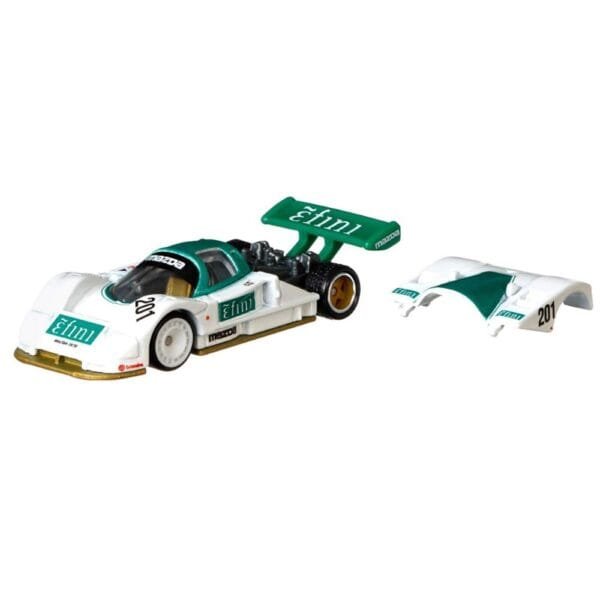 Camion Hot Wheels By Mattel Car Culture Sakura Sprinter Cu Masina Mazda 787B - Imagine 6