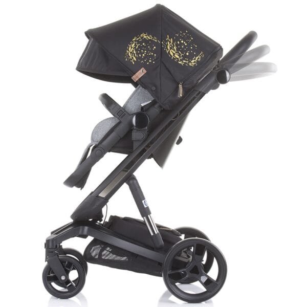 Carucior Chipolino Electra 3 In 1 Gold Cu Cadru Negru - Imagine 8