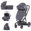 Carucior Chipolino Electra 3 In 1 Silver Cu Cadru Negru 1 I Best Buy Babys