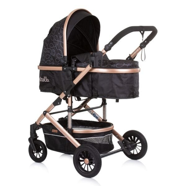 Carucior Chipolino Estelle 2 In 1 Ebony - Imagine 2