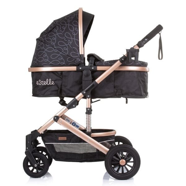 Carucior Chipolino Estelle 2 In 1 Ebony - Imagine 3