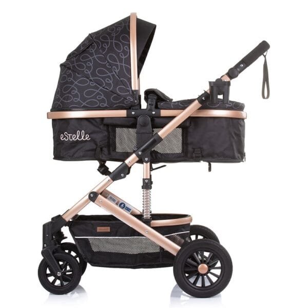 Carucior Chipolino Estelle 2 In 1 Ebony - Imagine 4