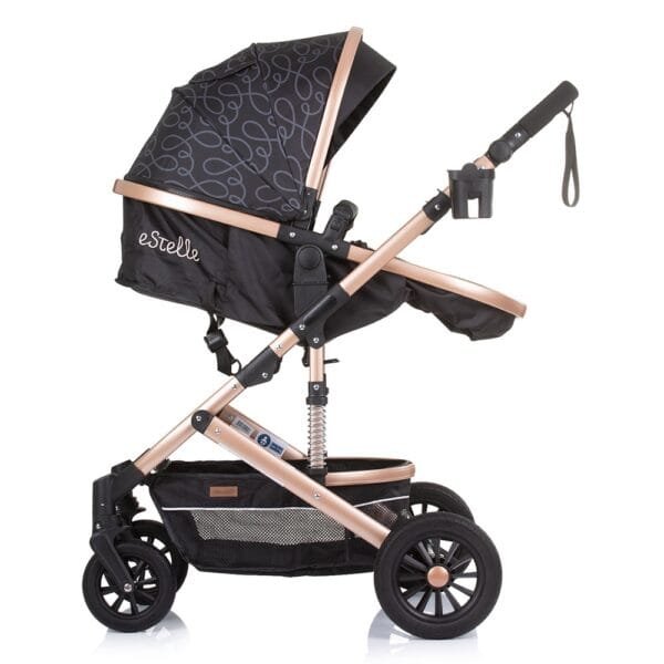 Carucior Chipolino Estelle 2 In 1 Ebony - Imagine 8