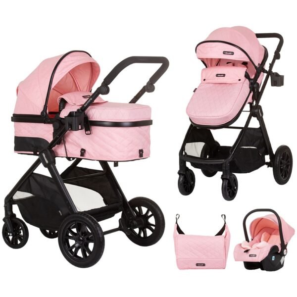Carucior Chipolino Harmony 3 In 1 Flamingo