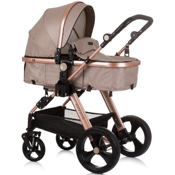 Carucior Chipolino Havana 3 In 1 Golden Beige - Imagine 2