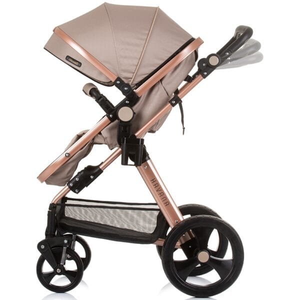 Carucior Chipolino Havana 3 In 1 Golden Beige - Imagine 7