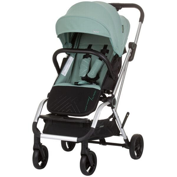 Carucior Chipolino Twister Pastel Green Cu Sezut Rotativ