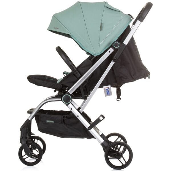 Carucior Chipolino Twister Pastel Green Cu Sezut Rotativ - Imagine 3