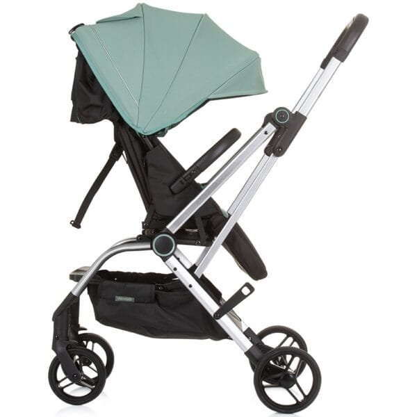 Carucior Chipolino Twister Pastel Green Cu Sezut Rotativ - Imagine 4