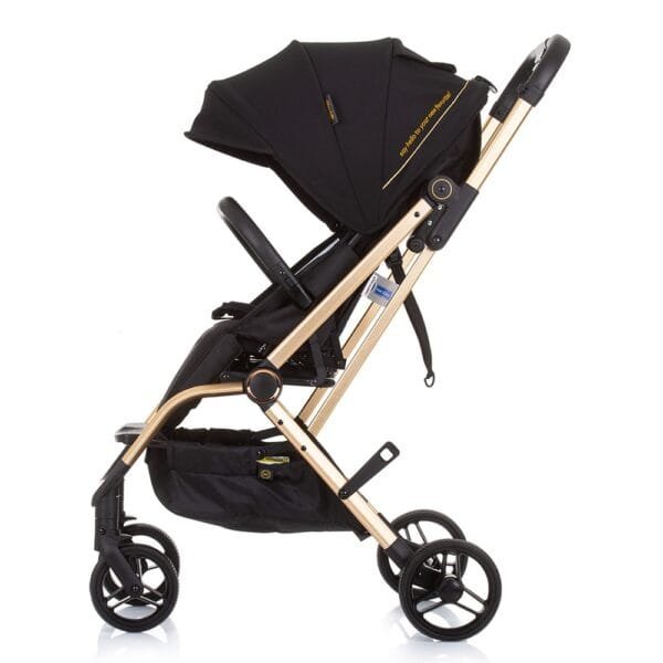 Carucior Chipolino Twister Ebony Cu Sezut Rotativ - Imagine 3