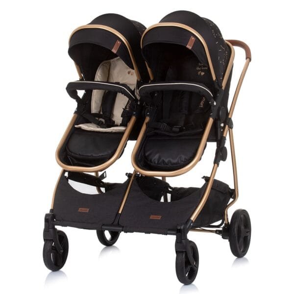 Carucior Gemeni Chipolino Duo Smart 2 In 1 Ebony - Imagine 6