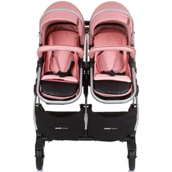 Carucior Gemeni Chipolino Duo Smart 2 In 1 Flamingo - Imagine 8