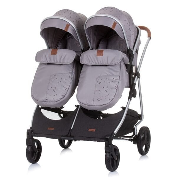 Carucior Gemeni Chipolino Duo Smart 2 In 1 Graphite - Imagine 7