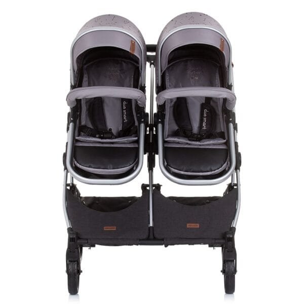 Carucior Gemeni Chipolino Duo Smart 2 In 1 Graphite - Imagine 8