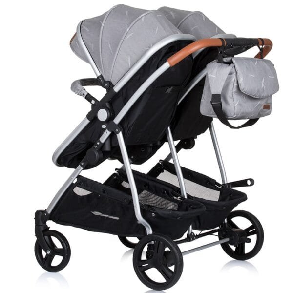 Carucior Gemeni Chipolino Duo Smart 3 In 1 Anthracite - Imagine 10