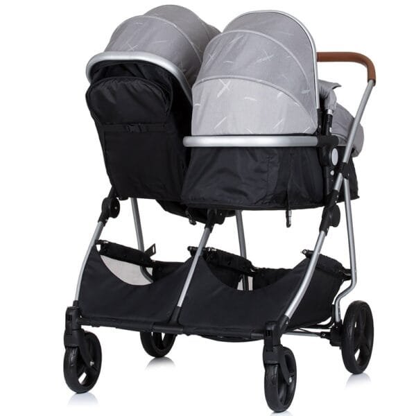 Carucior Gemeni Chipolino Duo Smart 3 In 1 Anthracite - Imagine 13