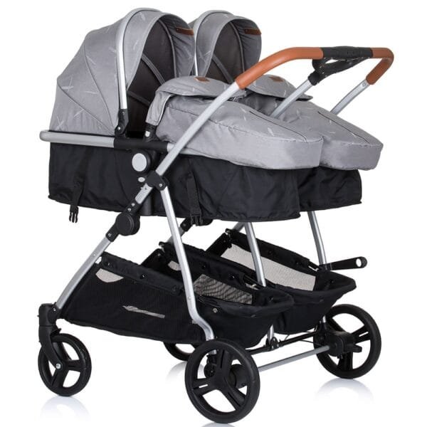 Carucior Gemeni Chipolino Duo Smart 3 In 1 Anthracite - Imagine 2