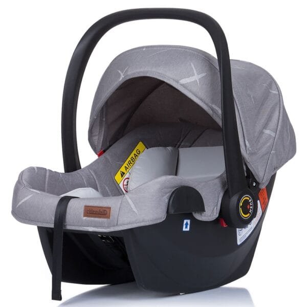 Carucior Gemeni Chipolino Duo Smart 3 In 1 Anthracite - Imagine 22