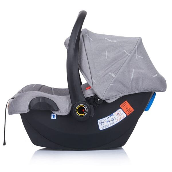 Carucior Gemeni Chipolino Duo Smart 3 In 1 Anthracite - Imagine 23