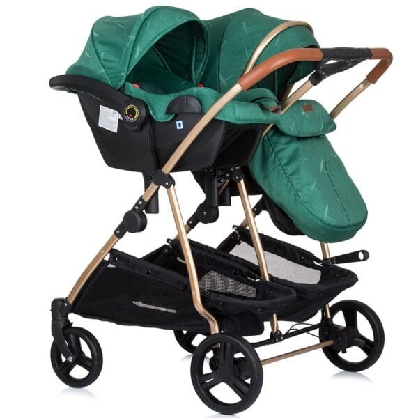 Carucior Gemeni Chipolino Duo Smart 3 In 1 Avocado - Imagine 20