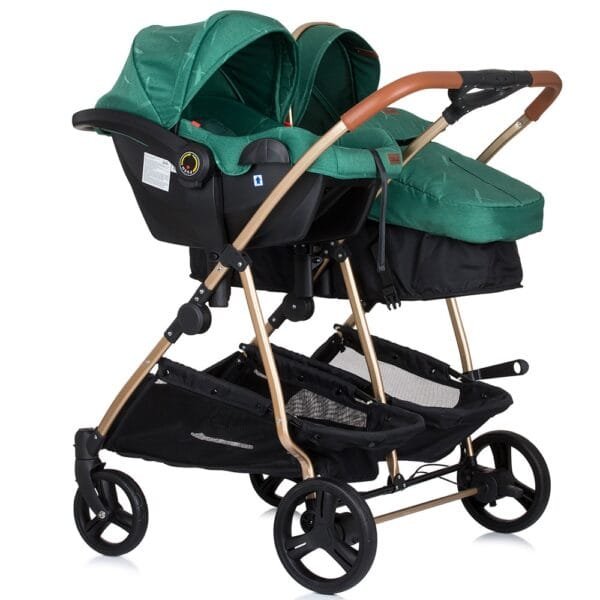 Carucior Gemeni Chipolino Duo Smart 3 In 1 Avocado - Imagine 21