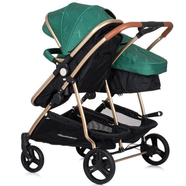 Carucior Gemeni Chipolino Duo Smart 3 In 1 Avocado - Imagine 8
