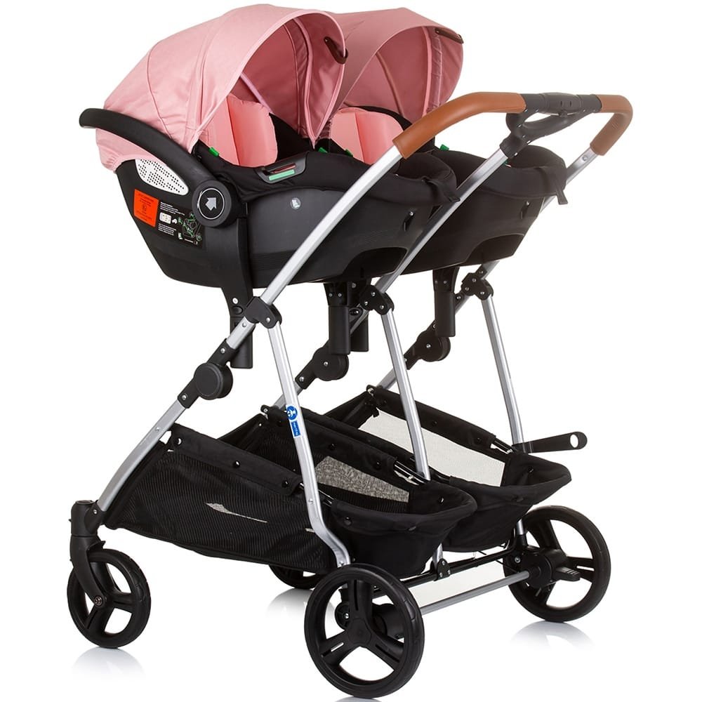 Carucior Gemeni Chipolino Duo Smart 3 In 1 Flamingo 12 Carucior Gemeni Chipolino Duo Smart 3 In 1 Flamingo - Imagine 11