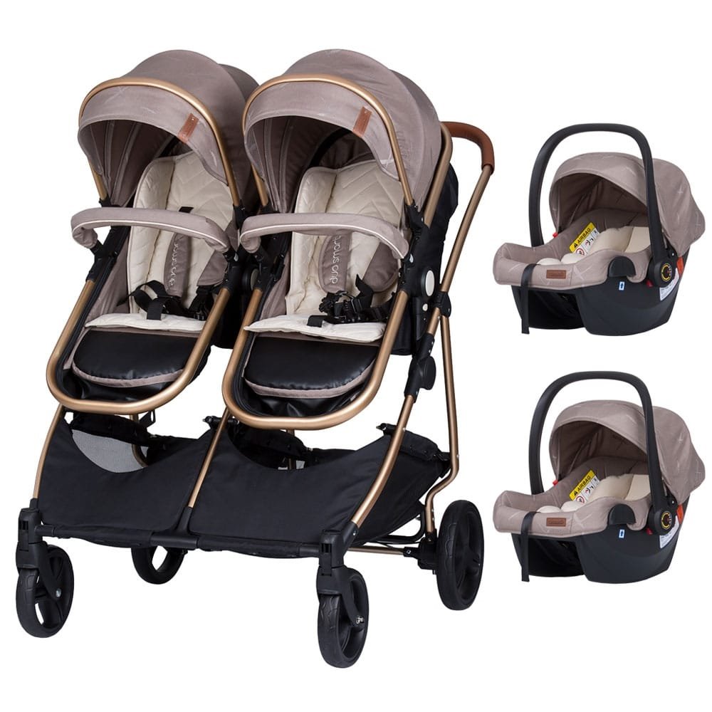 Carucior Gemeni Chipolino Duo Smart 3 In 1 Humus 2 Carucior Gemeni Chipolino Duo Smart 3 In 1 Humus