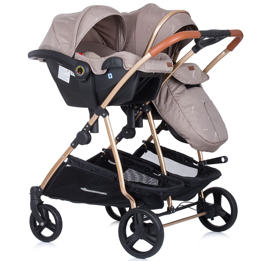 Carucior Gemeni Chipolino Duo Smart 3 In 1 Humus 22 Carucior Gemeni Chipolino Duo Smart 3 In 1 Humus - Imagine 21