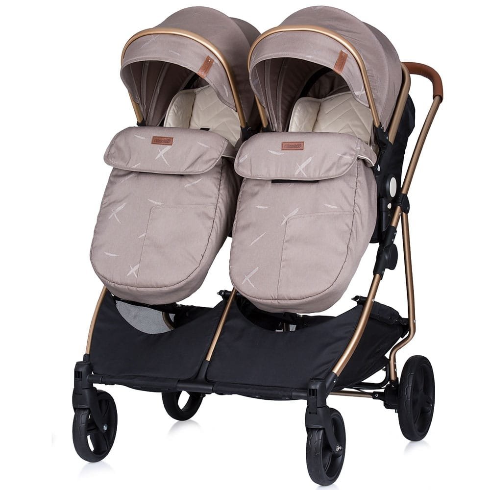 Carucior Gemeni Chipolino Duo Smart 3 In 1 Humus 4 Carucior Gemeni Chipolino Duo Smart 3 In 1 Humus - Imagine 3