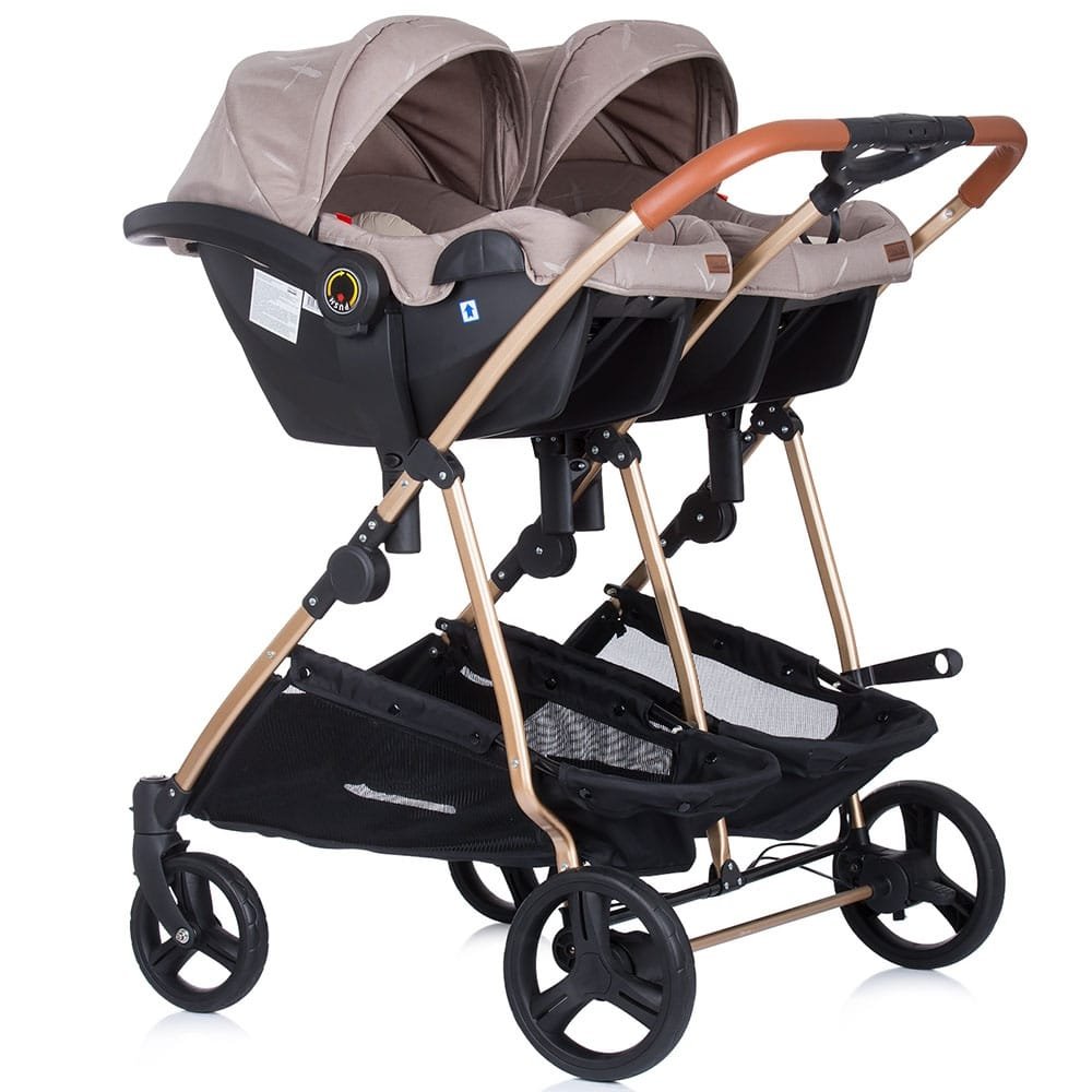 Carucior Gemeni Chipolino Duo Smart 3 In 1 Humus 5 Carucior Gemeni Chipolino Duo Smart 3 In 1 Humus - Imagine 4