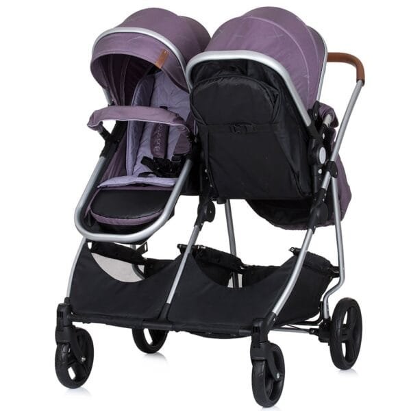 Carucior Gemeni Chipolino Duo Smart 3 In 1 Lilac - Imagine 11