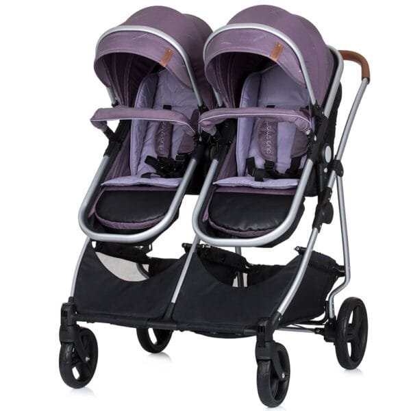 Carucior Gemeni Chipolino Duo Smart 3 In 1 Lilac - Imagine 14