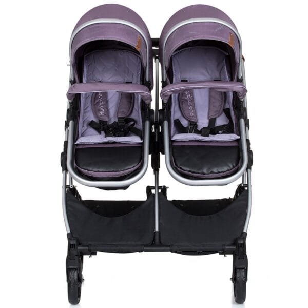 Carucior Gemeni Chipolino Duo Smart 3 In 1 Lilac - Imagine 15
