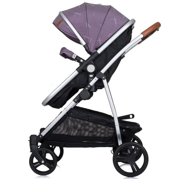 Carucior Gemeni Chipolino Duo Smart 3 In 1 Lilac - Imagine 16