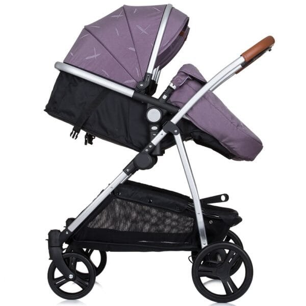 Carucior Gemeni Chipolino Duo Smart 3 In 1 Lilac - Imagine 17