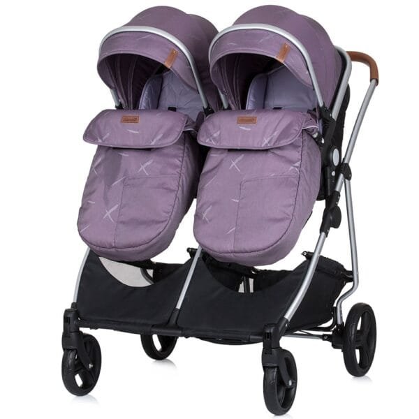 Carucior Gemeni Chipolino Duo Smart 3 In 1 Lilac - Imagine 3
