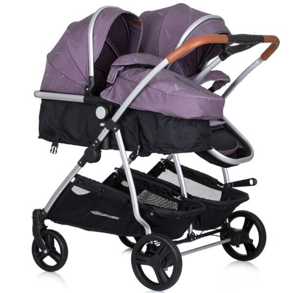Carucior Gemeni Chipolino Duo Smart 3 In 1 Lilac - Imagine 7