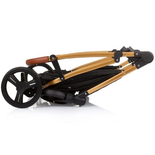 Carucior Gemeni Chipolino Duo Smart 3 In 1 Obsidian Leaves - Imagine 12