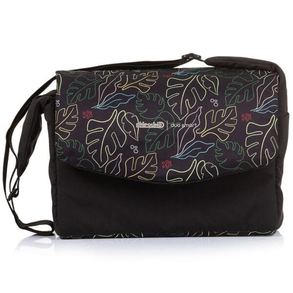 Carucior Gemeni Chipolino Duo Smart 3 In 1 Obsidian Leaves - Imagine 13