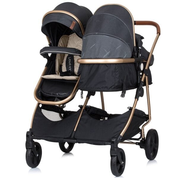 Carucior Gemeni Chipolino Duo Smart 3 In 1 Raven - Imagine 12